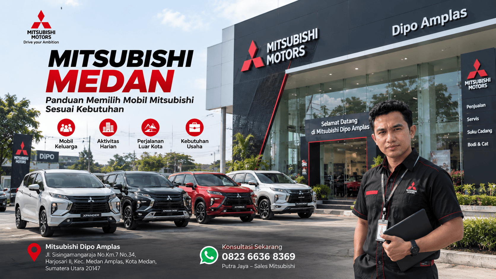 Mitsubishi Medan: Panduan Memilih Mobil Mitsubishi Sesuai Kebutuhan