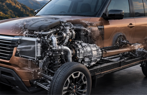 Foto tambahan 4 — All-New Pajero 2026: Generasi Terbaru dengan Mesin Diesel 2.4L dan 4WD