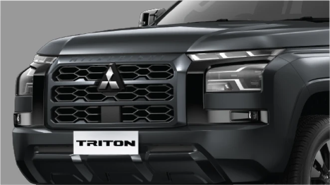 Desain Front Beast Grille yang Tangguh